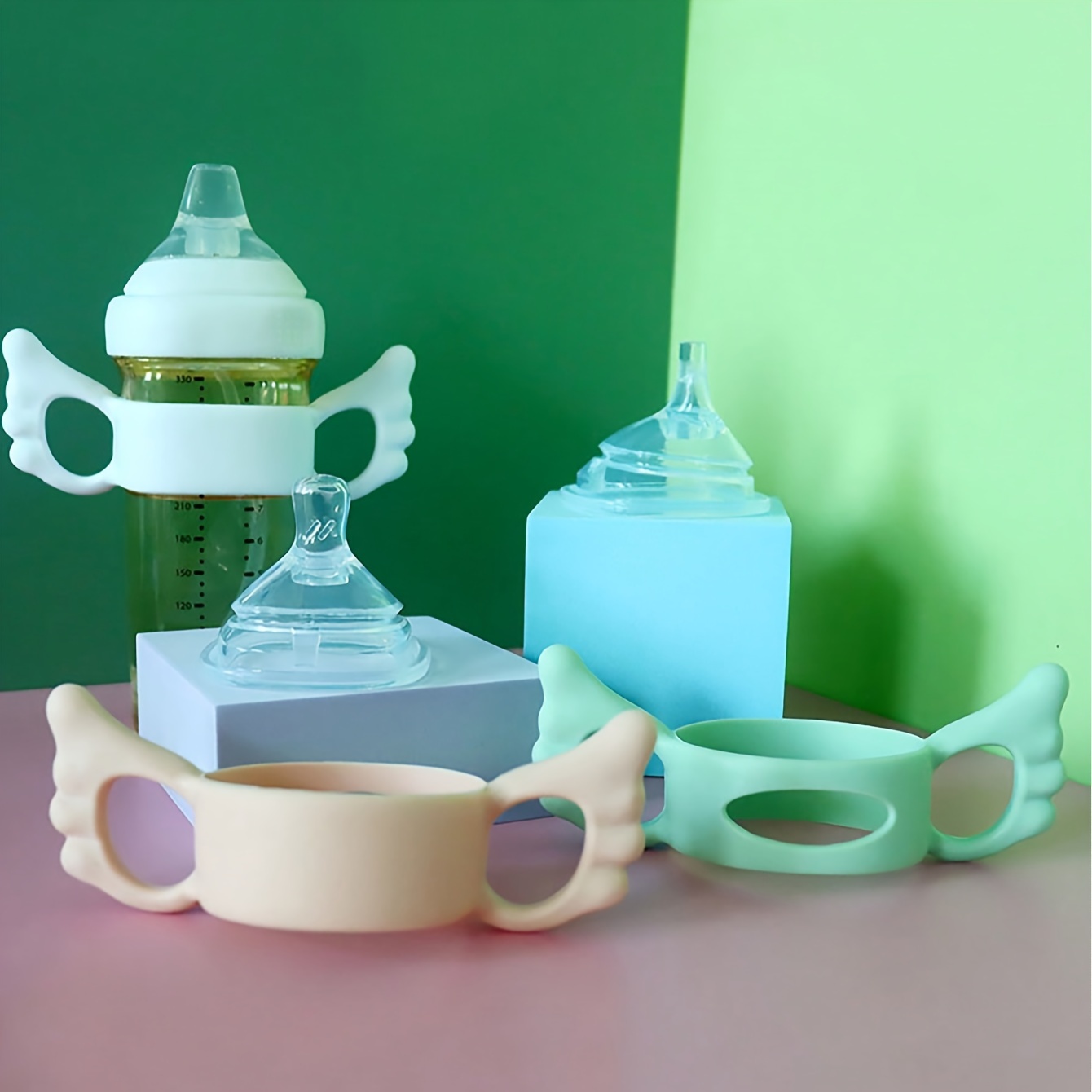 2 fundas de silicona (color al - Zwitsal Baby Products reseña y precio