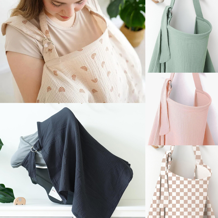 Cubierta de muselina para lact - Infant Car Seat Cover reseña y precio