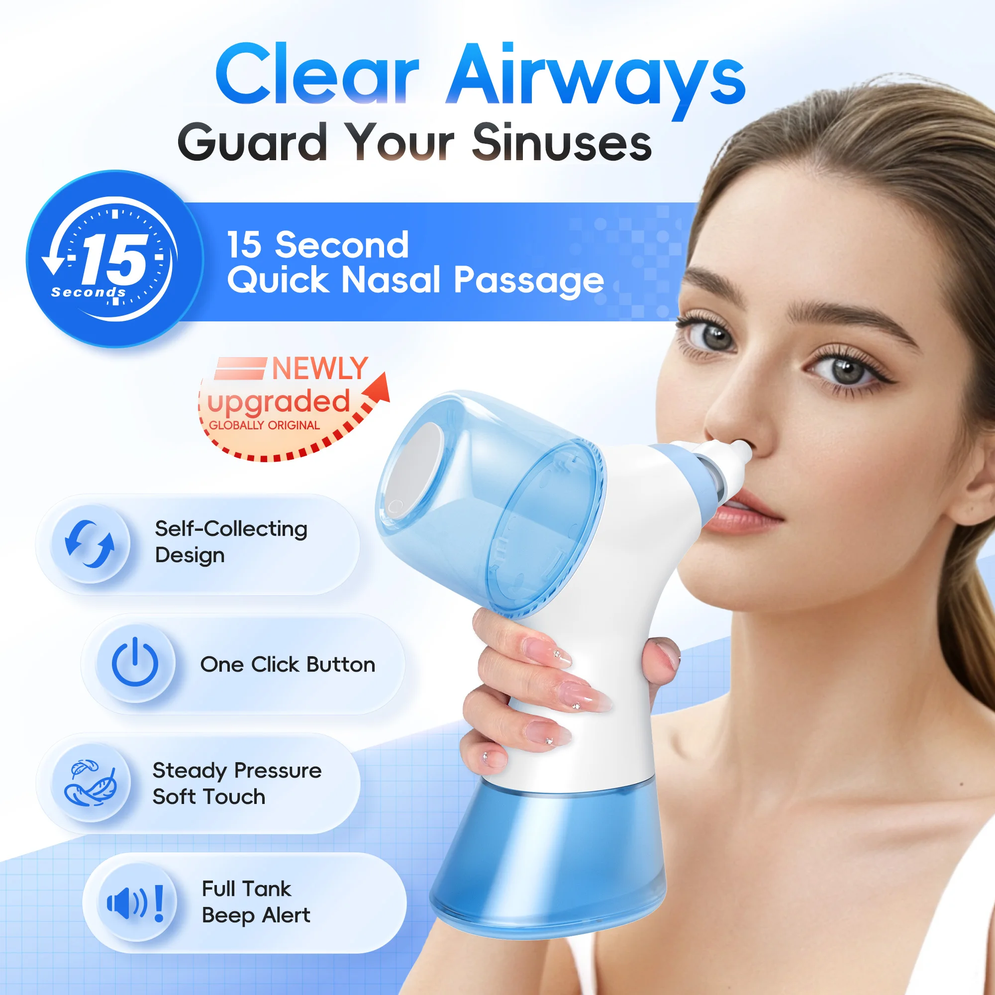 Sistema de Irrigación Nasal, M - Nasal Aspirator reseña y precio
