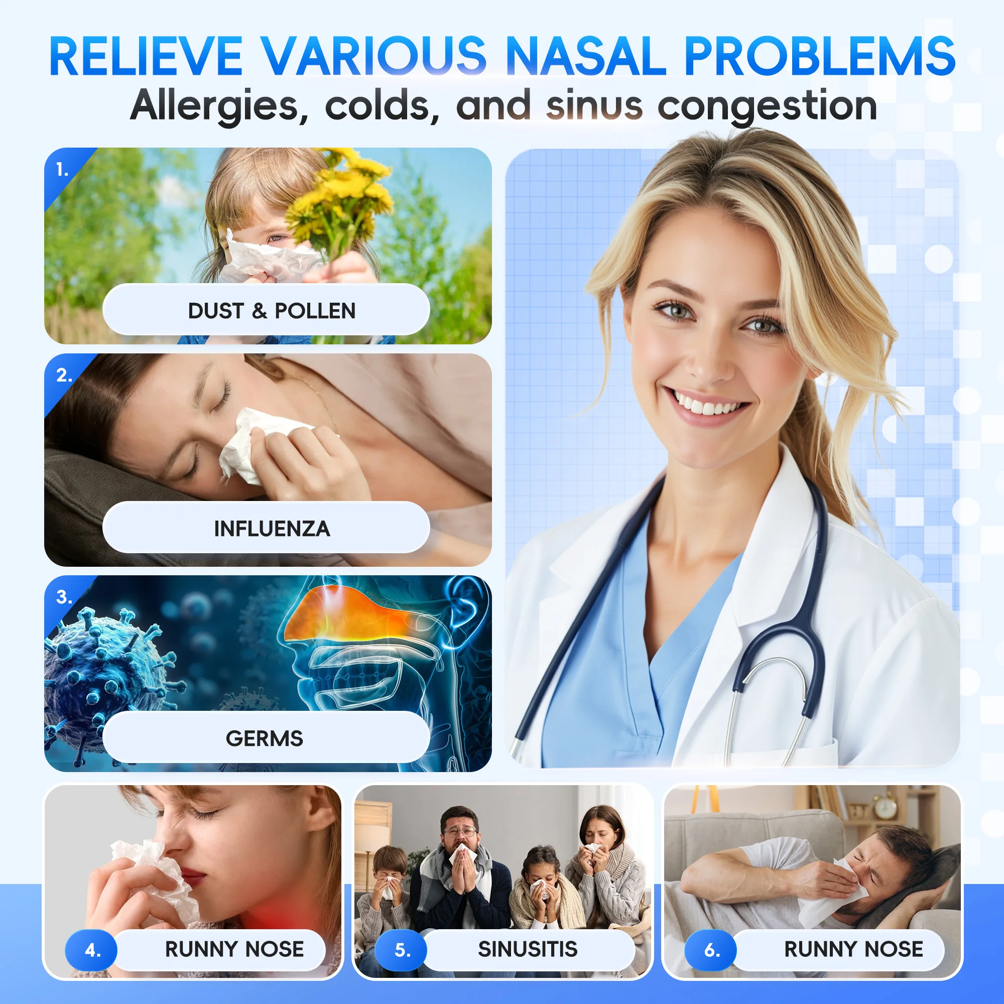 Sistema de Irrigación Nasal, M - Nasal Aspirator reseña y precio